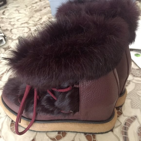 paloma barcelo fur boots